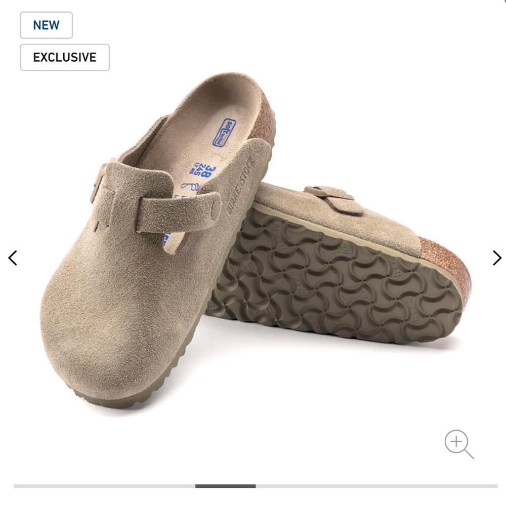 BIRKENSTOCK BOSTON FADED KHAKI